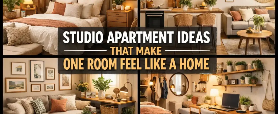 Studio Apartment Ideas That Look Surprisingly Luxurious