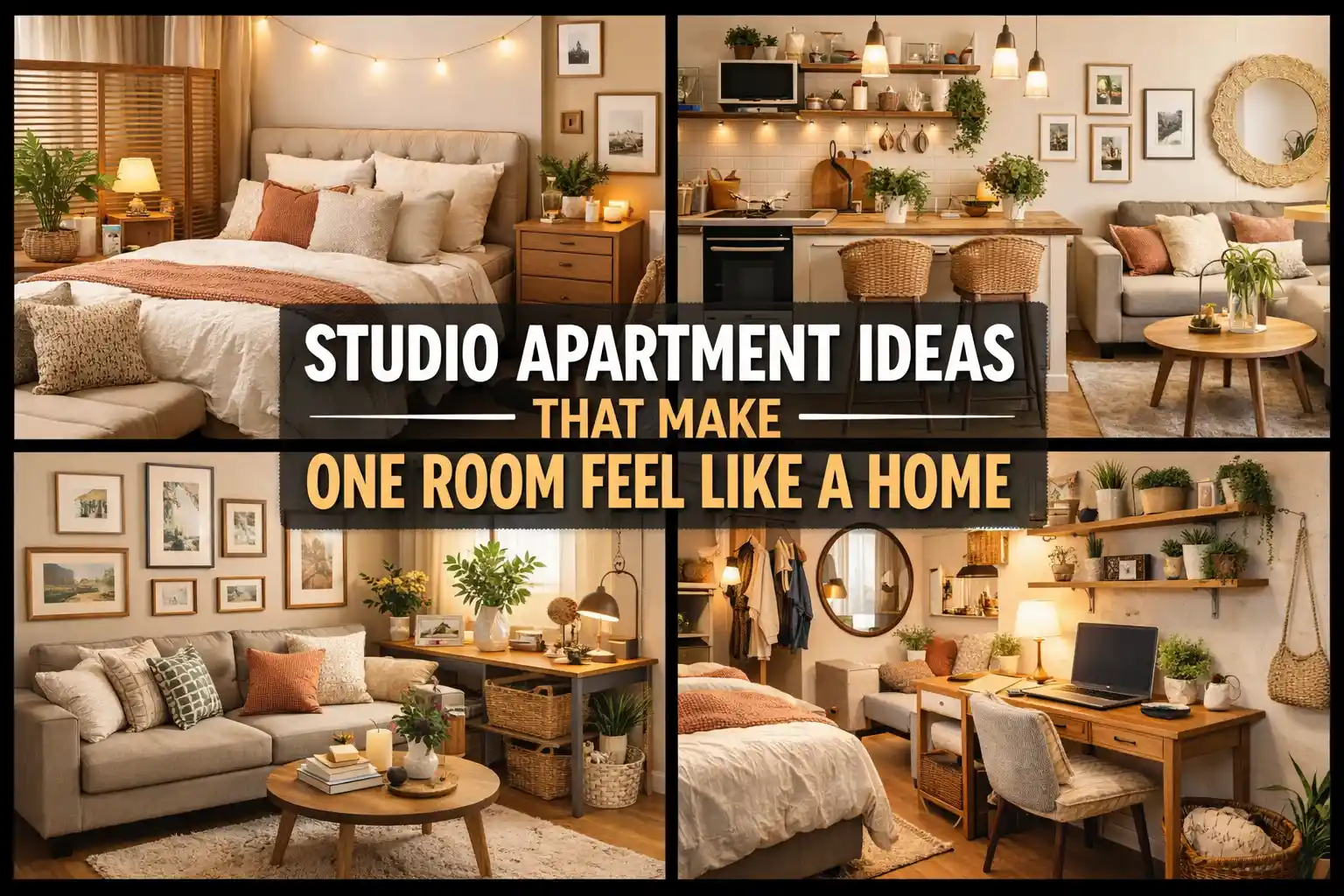 Studio Apartment Ideas That Look Surprisingly Luxurious