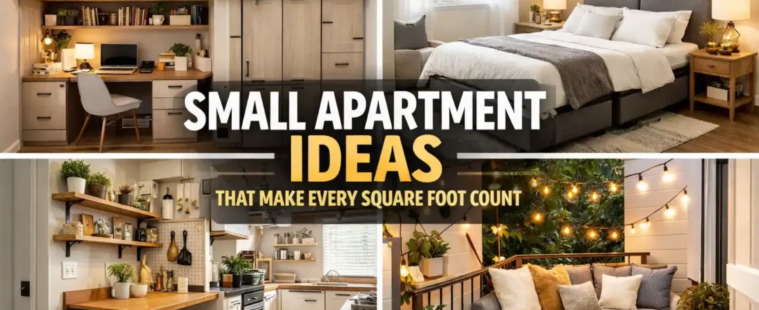 Small Apartment Ideas That Make Every Square Foot Count