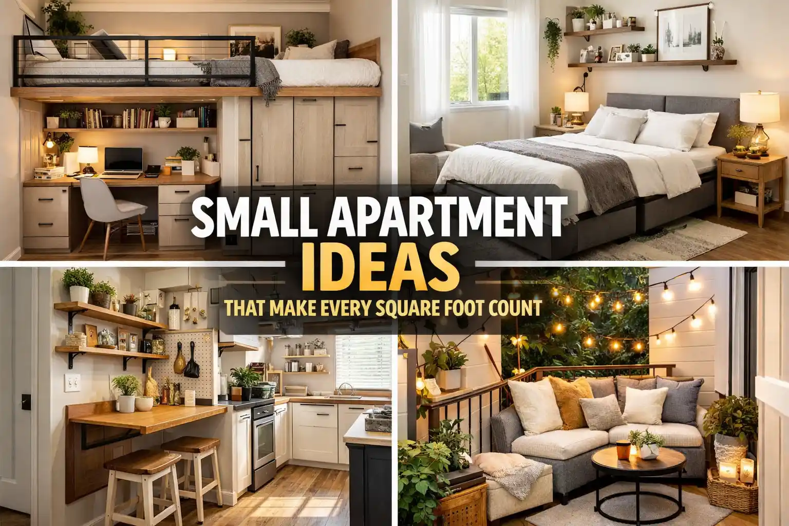 Small Apartment Ideas That Make Every Square Foot Count