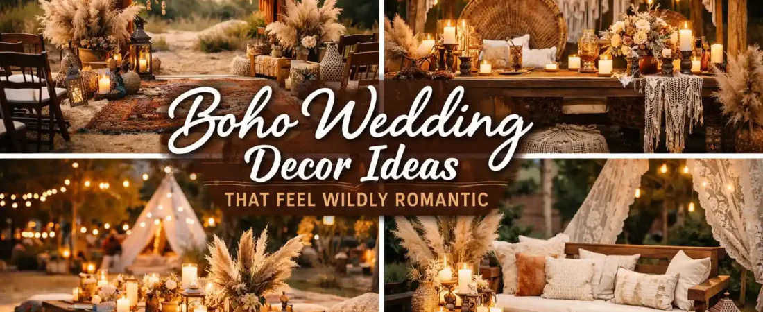 Boho Wedding Decor Ideas That Feel Wildly Romantic