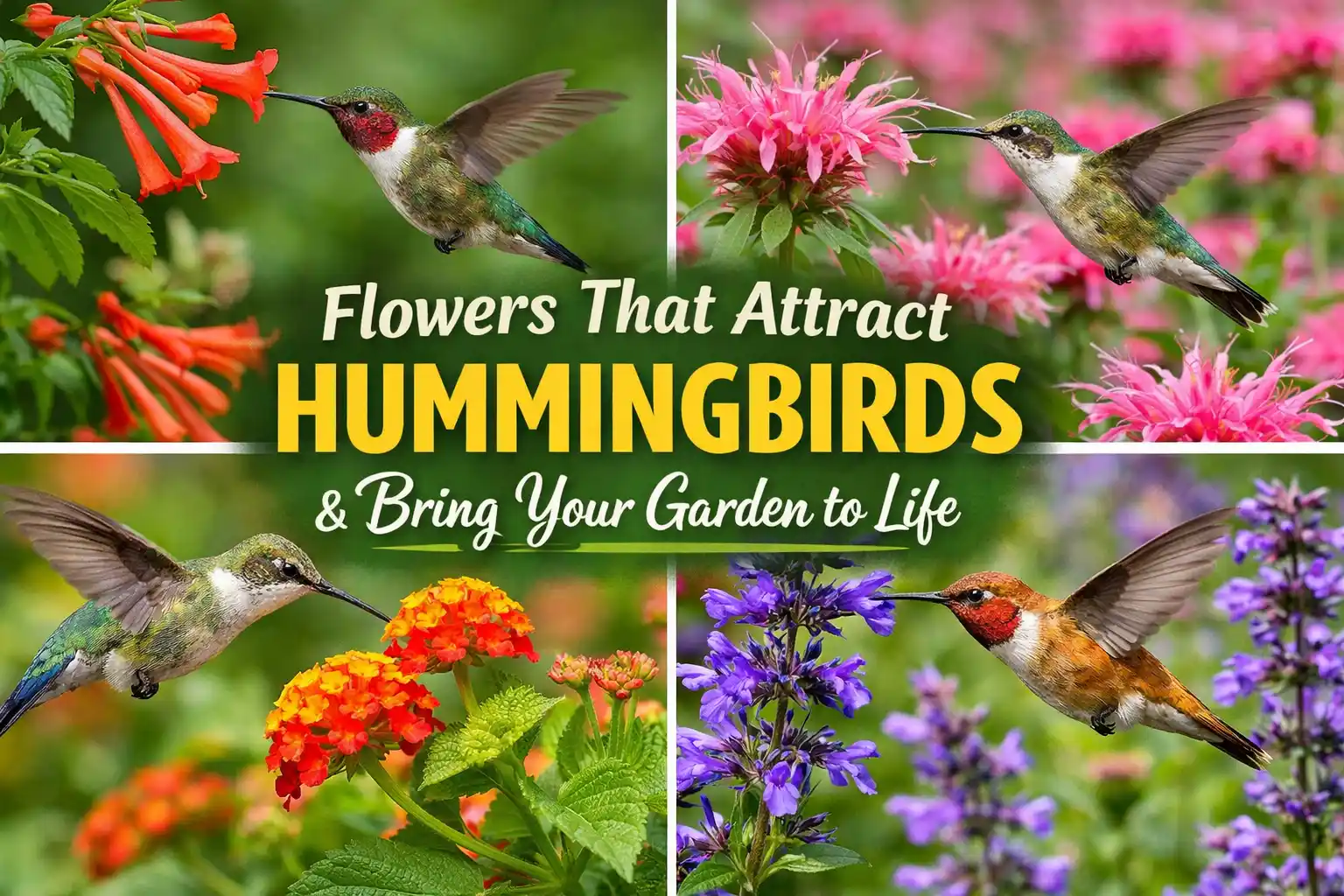 Flowers That Attract Hummingbirds and Bring Your Garden to Life