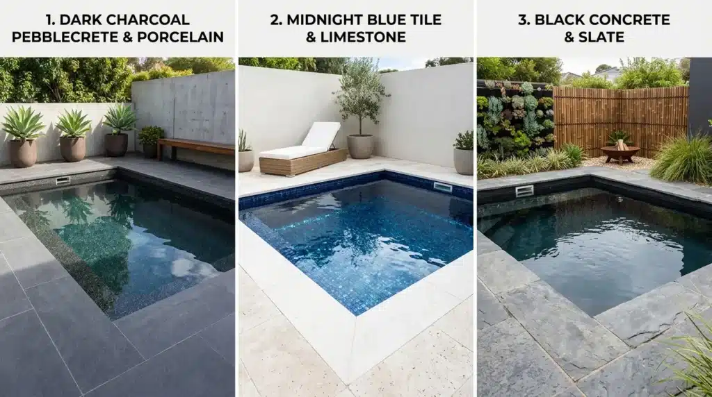 Courtyard plunge pool