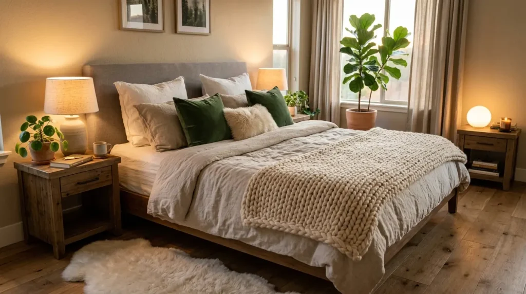 Cozy master bedroom