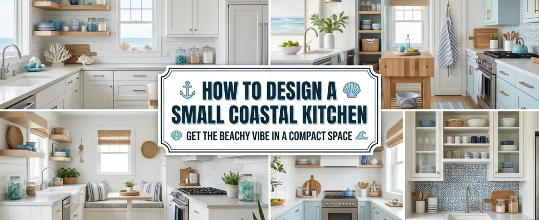 How To Design a Small Coastal Kitchen