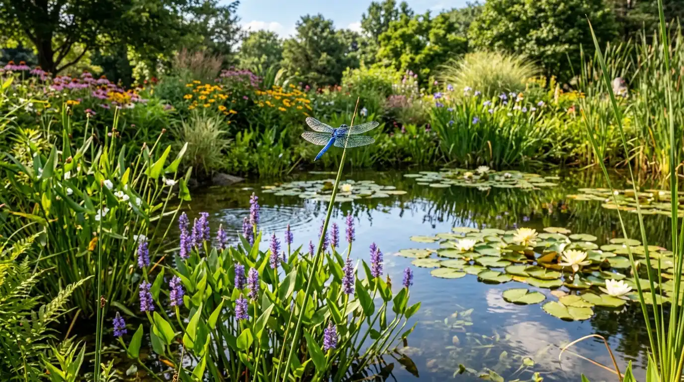 Plants That Attract Dragonflies and Keep Mosquitoes Away