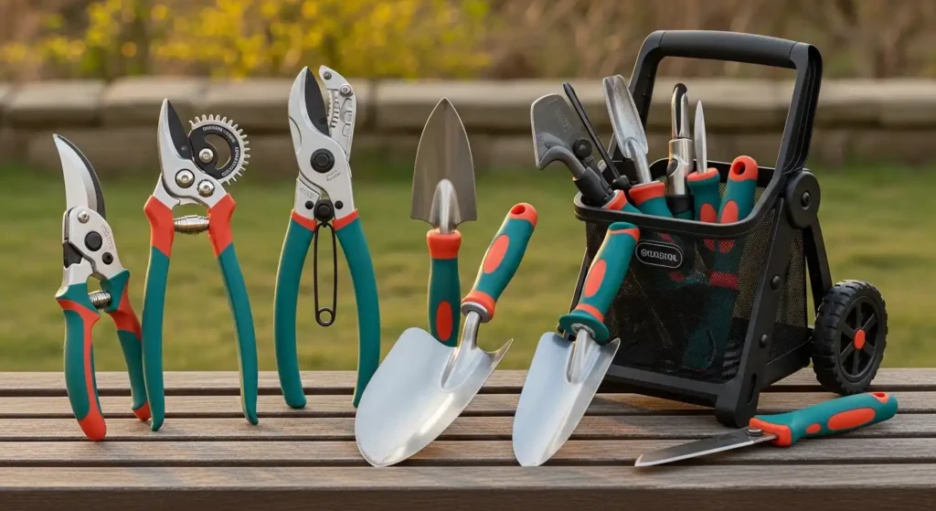 Ergonomic gardening tools