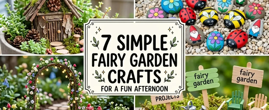 7 Simple Fairy Garden Crafts For A Fun Afternoon