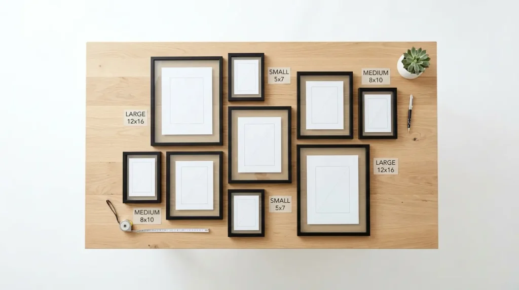 Family photo wall frame