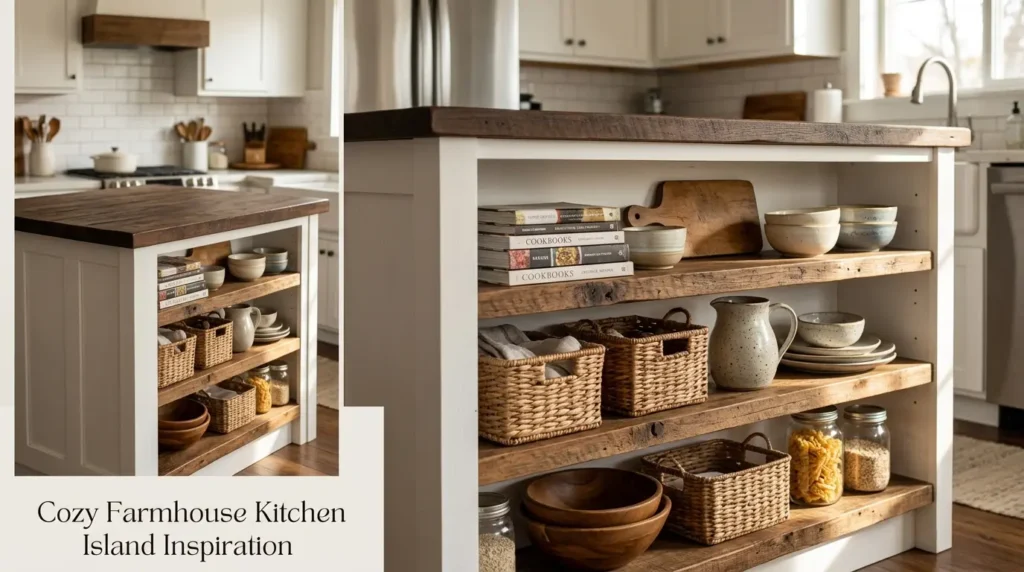 Farmhouse kitchen island