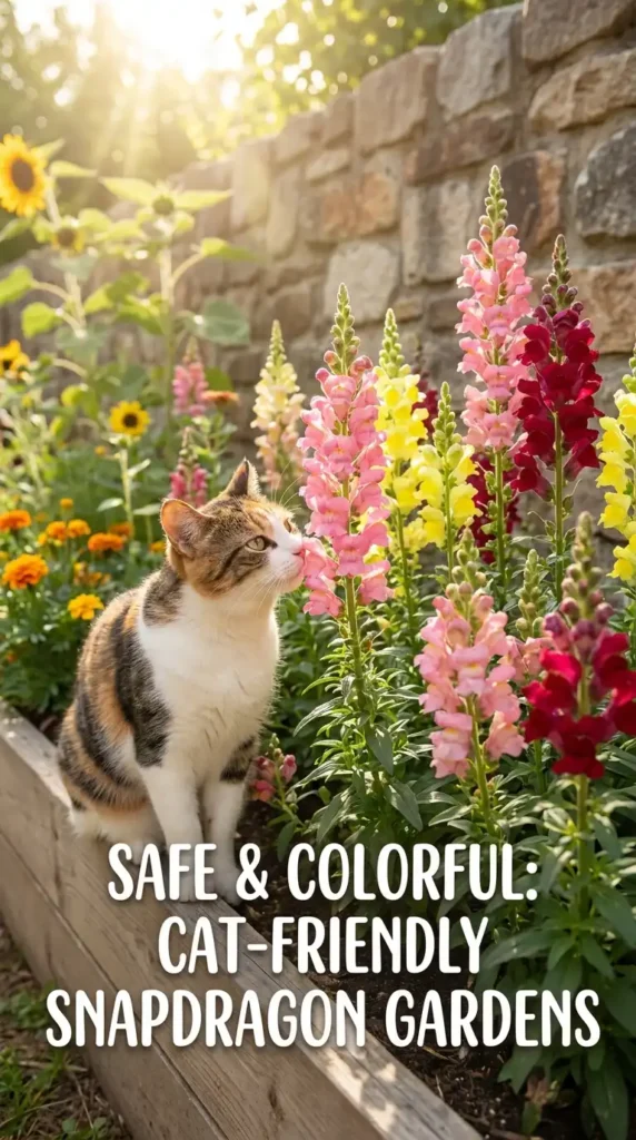 Flowers safe for cats garden