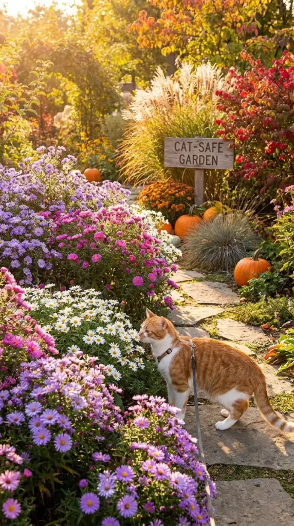 Flowers safe for cats garden