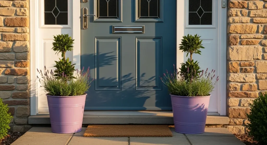 Front door planter setup budget