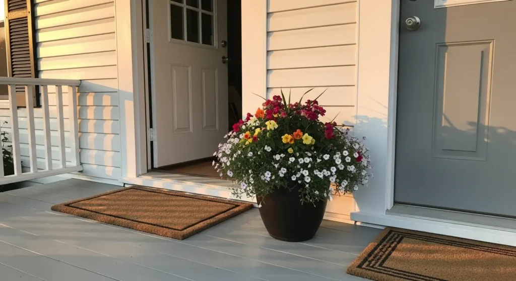 Front porch refresh minimal cost