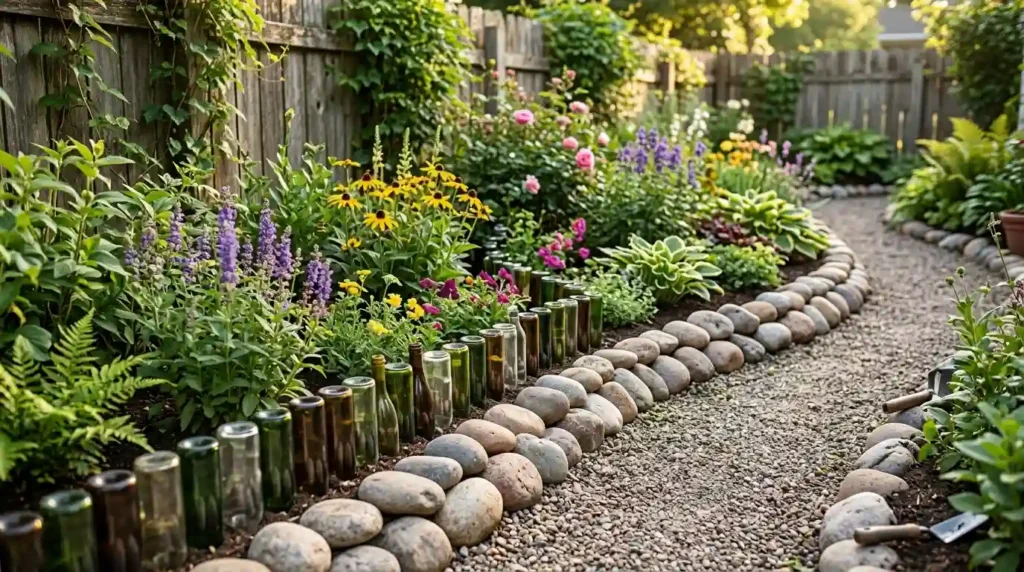 Garden edging ideas budget