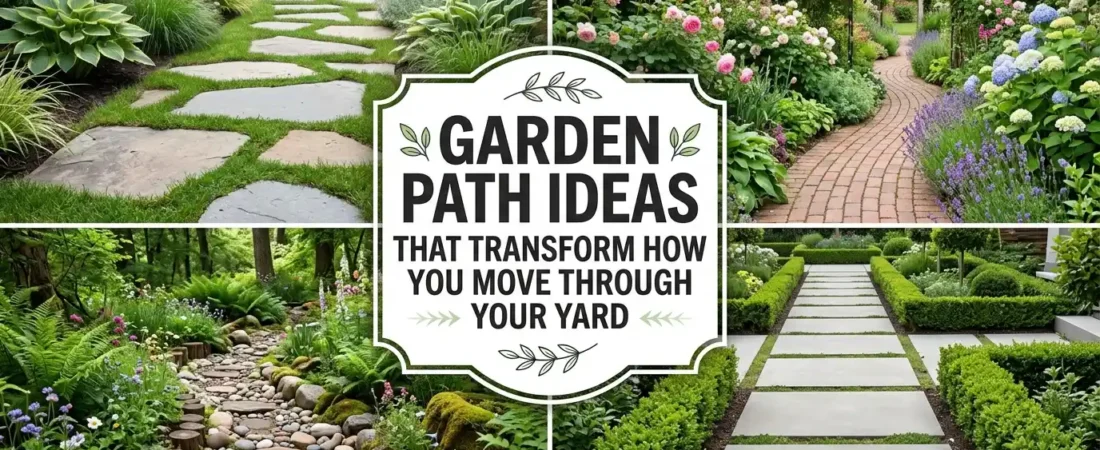Garden Path Ideas for a More Beautiful Backyard