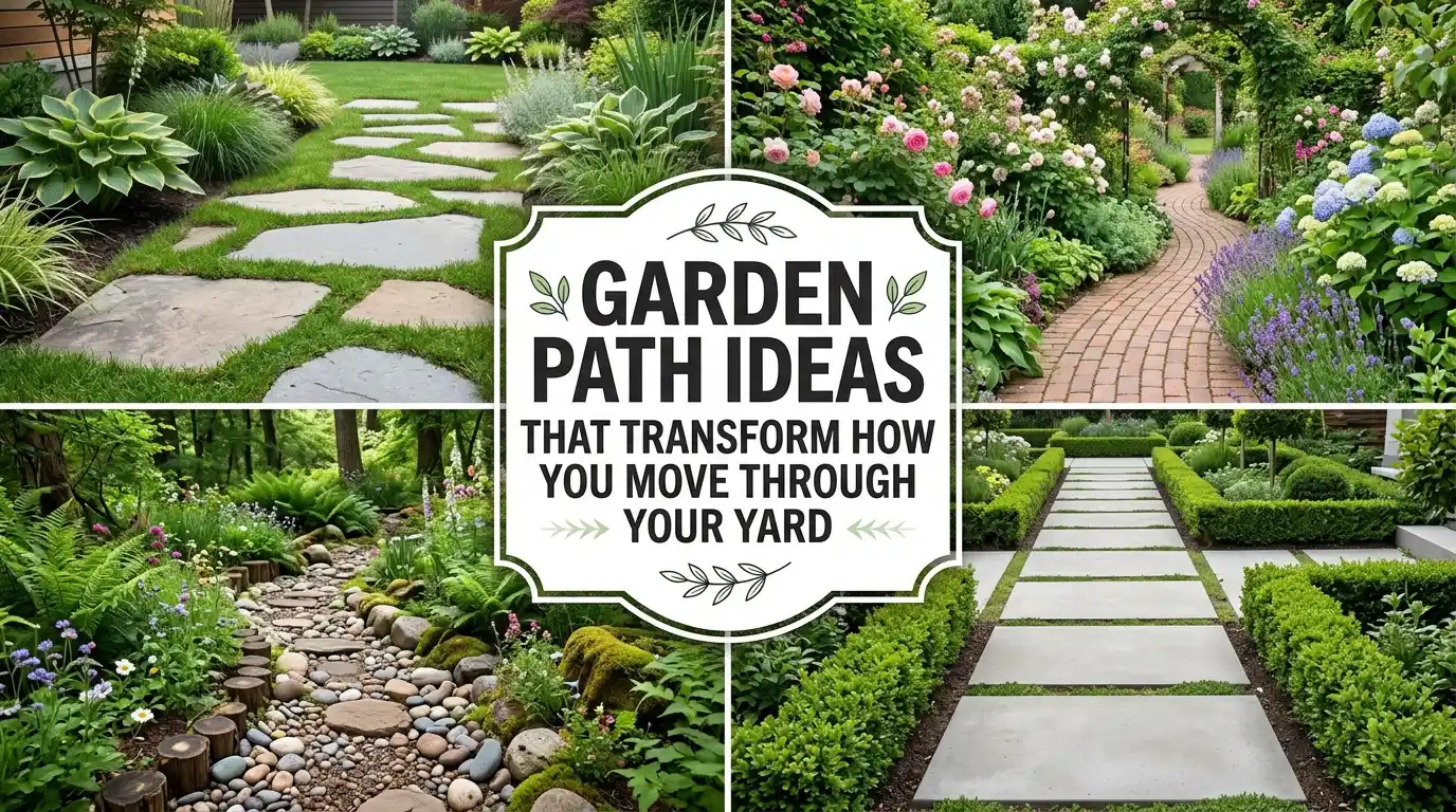 Garden Path Ideas for a More Beautiful Backyard