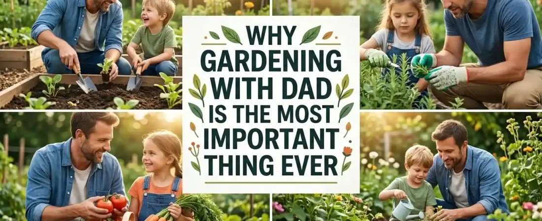 Family Gardening Benefits: Why It Matters With Dad