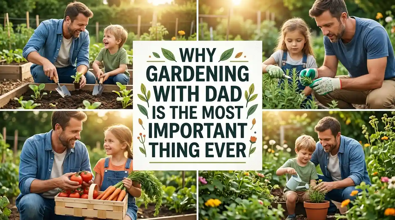Family Gardening Benefits: Why It Matters With Dad