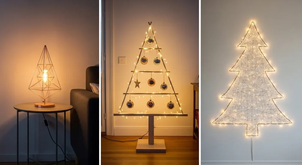 Geometric Christmas trees