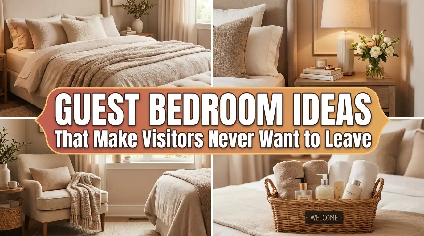 Guest Bedroom Ideas That Make Visitors Never Want to Leave