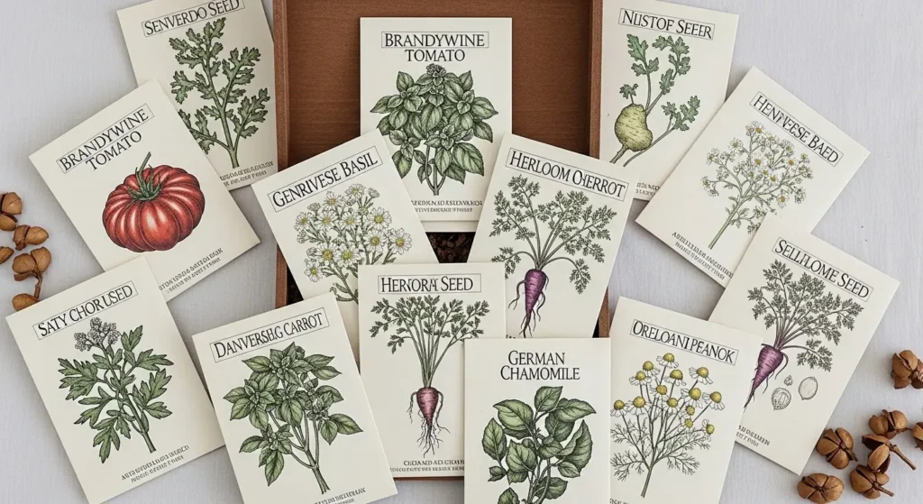 Heirloom seed collection