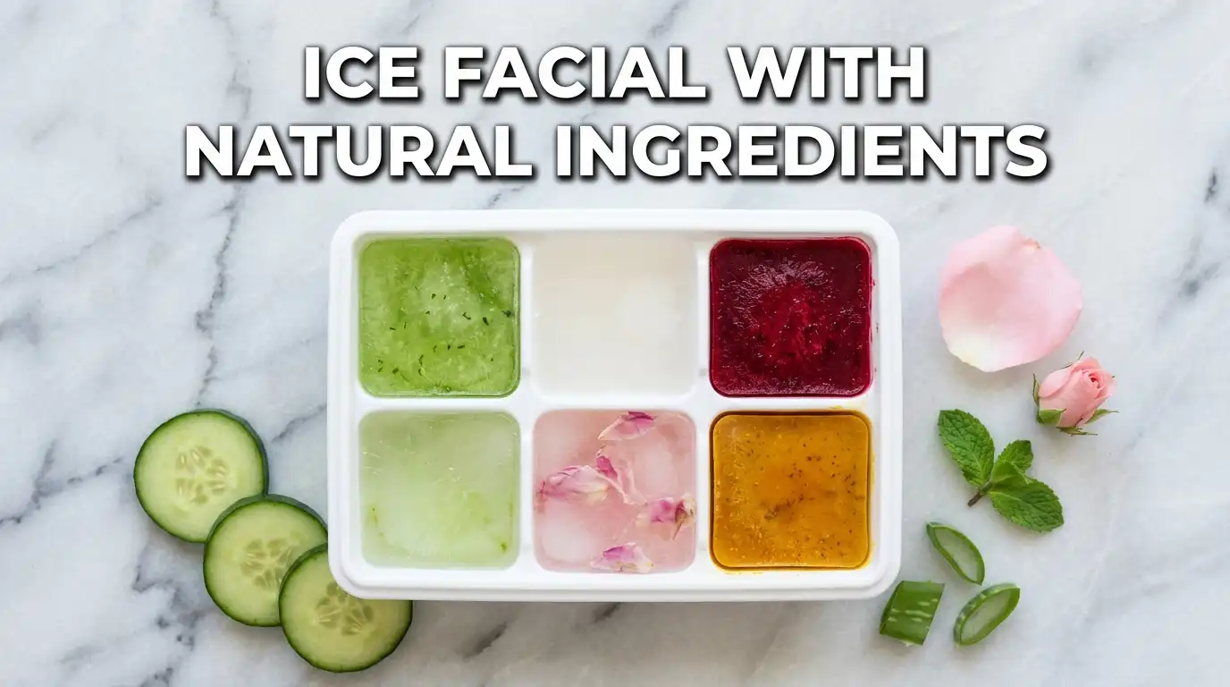 Ice Facial With Natural Ingredients: A Full Guide