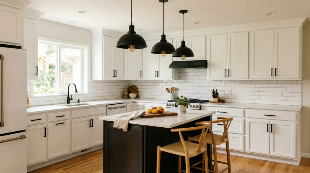 Kitchen cabinet refresh white