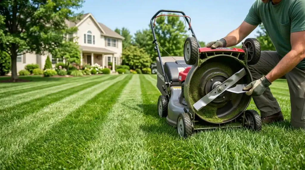 Lawn striping patterns