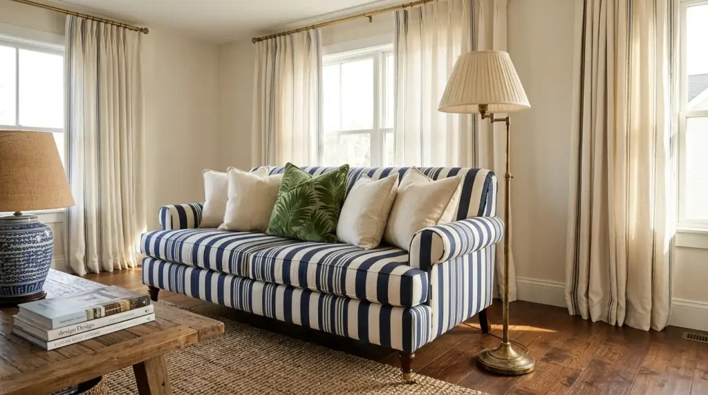 Living room textiles