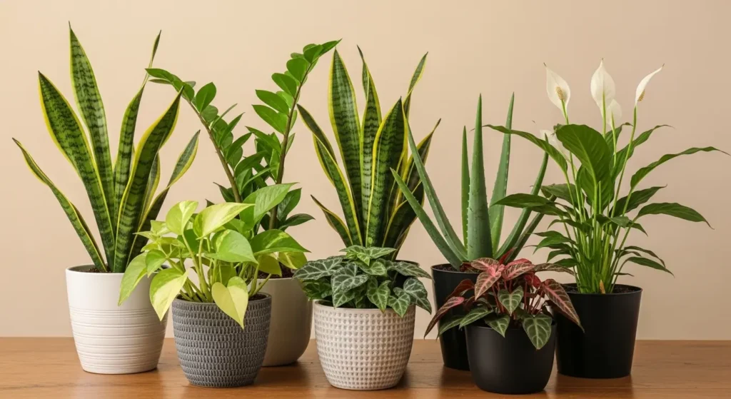 Low maintenance houseplants