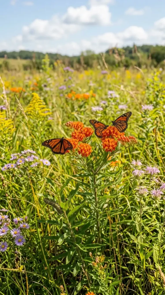 Milkweed plant