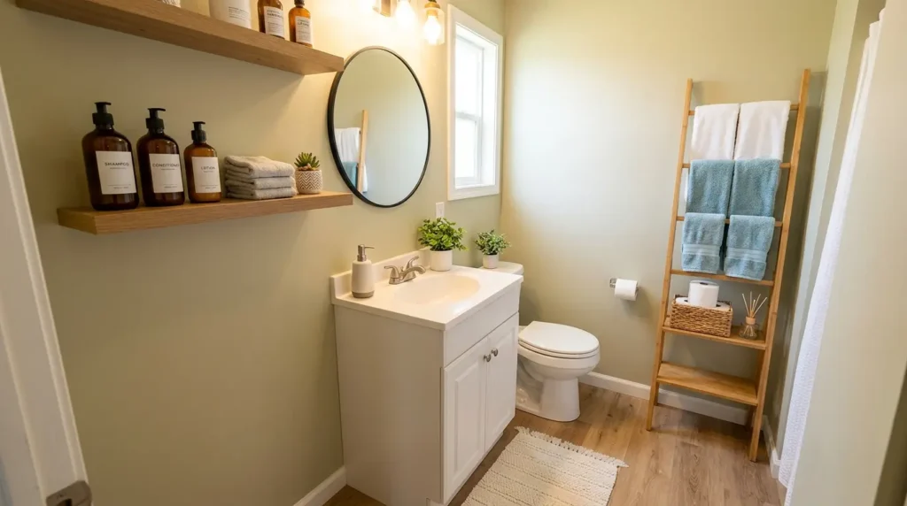 Mobile home bathroom storage ideas