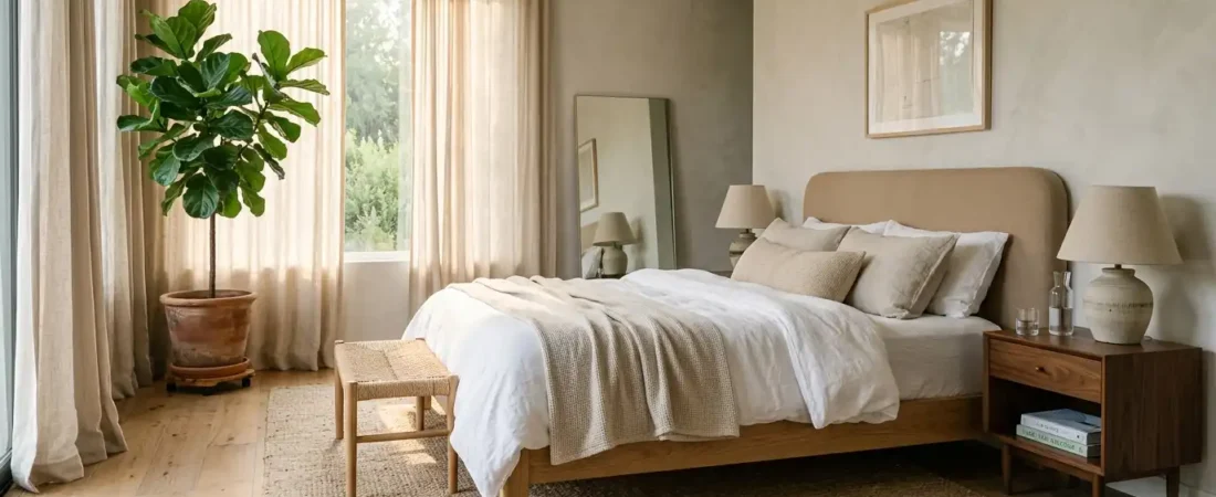 Organic Modern Bedroom Ideas That Feel Calm and Cozy