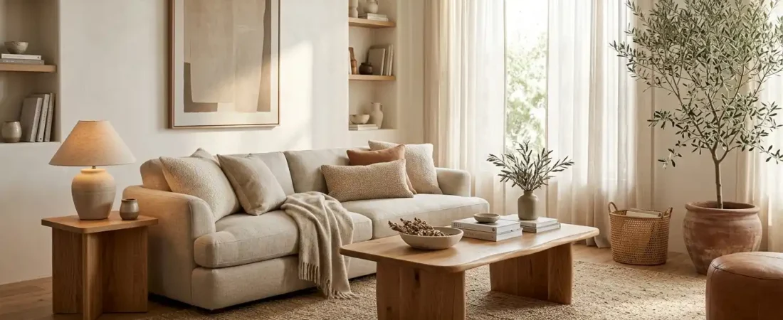 Organic Modern Living Room Ideas That Blend Warmth and Sophistication