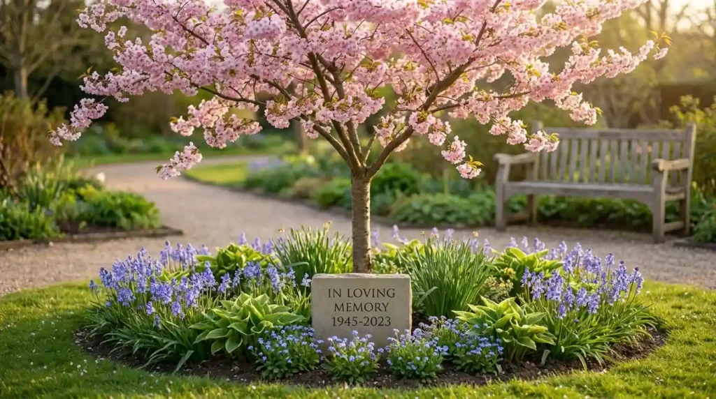Ornamental cherry tree