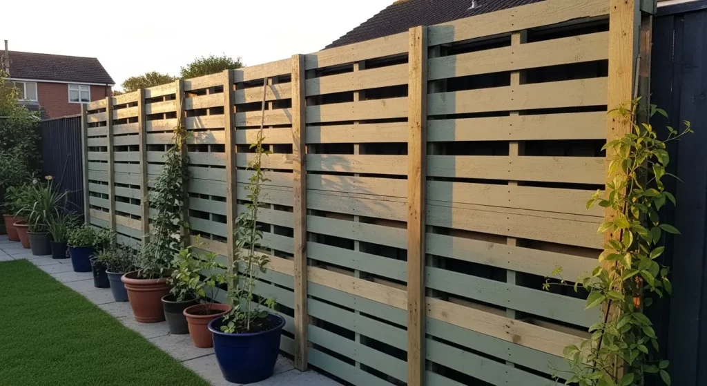 Pallet privacy screen