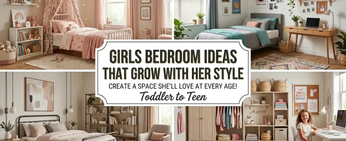 Girls Bedroom Ideas That Grow With Her Style