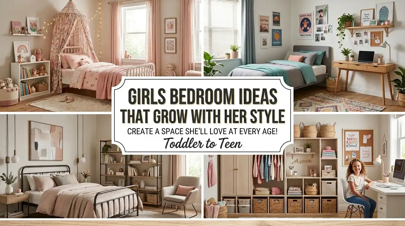 Girls Bedroom Ideas That Grow With Her Style