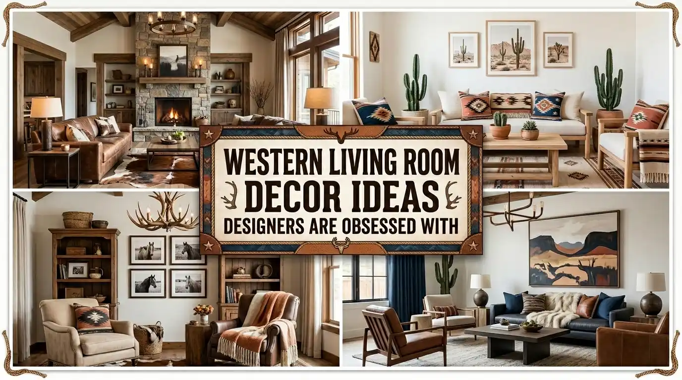 Western Living Room Decor Ideas Designers Are Obsessed With