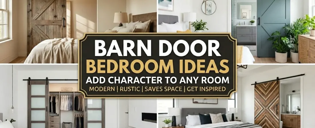Barn Door Bedroom Ideas That Add Character to Any Room