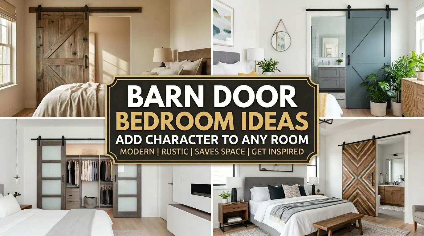 Barn Door Bedroom Ideas That Add Character to Any Room