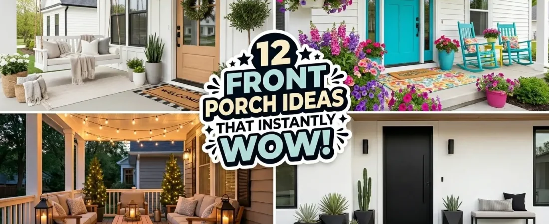 12 Front Porch Ideas That Instantly Wow