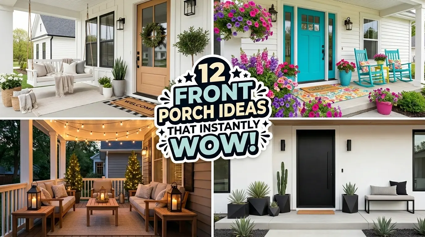 12 Front Porch Ideas That Instantly Wow