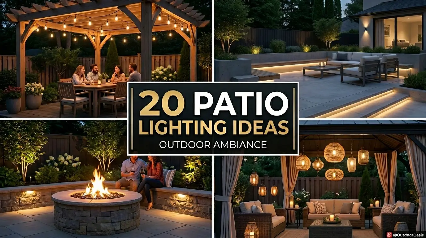 20 Patio Lighting Ideas You’ll love