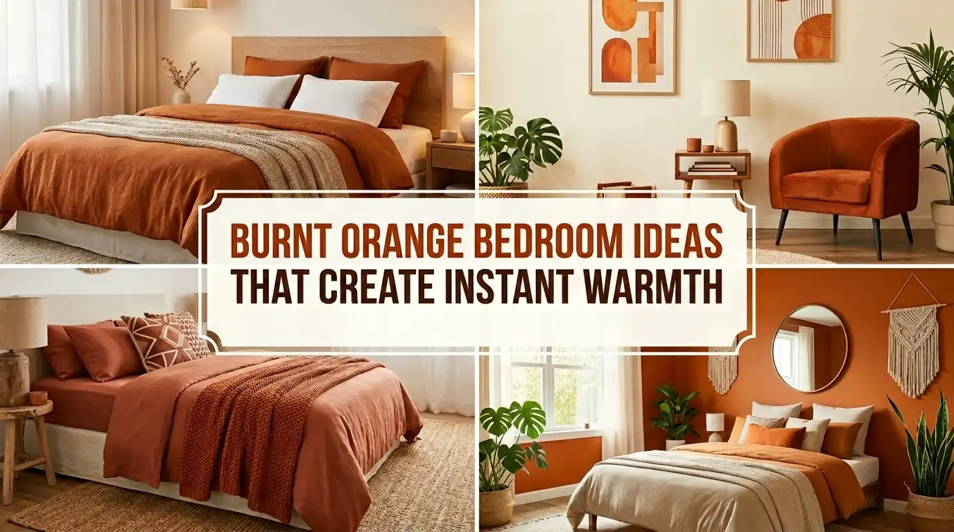Burnt Orange Bedroom Ideas That Create Instant Warmth