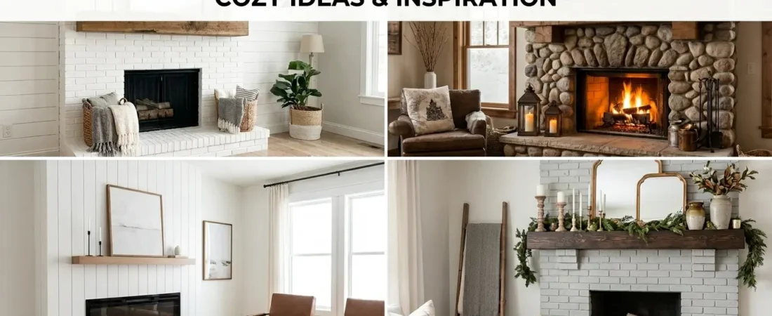 How To Design a Farmhouse Fireplace