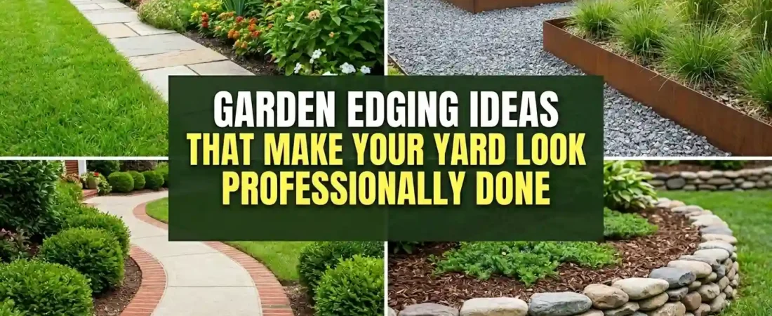 Garden Edging Ideas That Make Your Yard Look Professionally Done