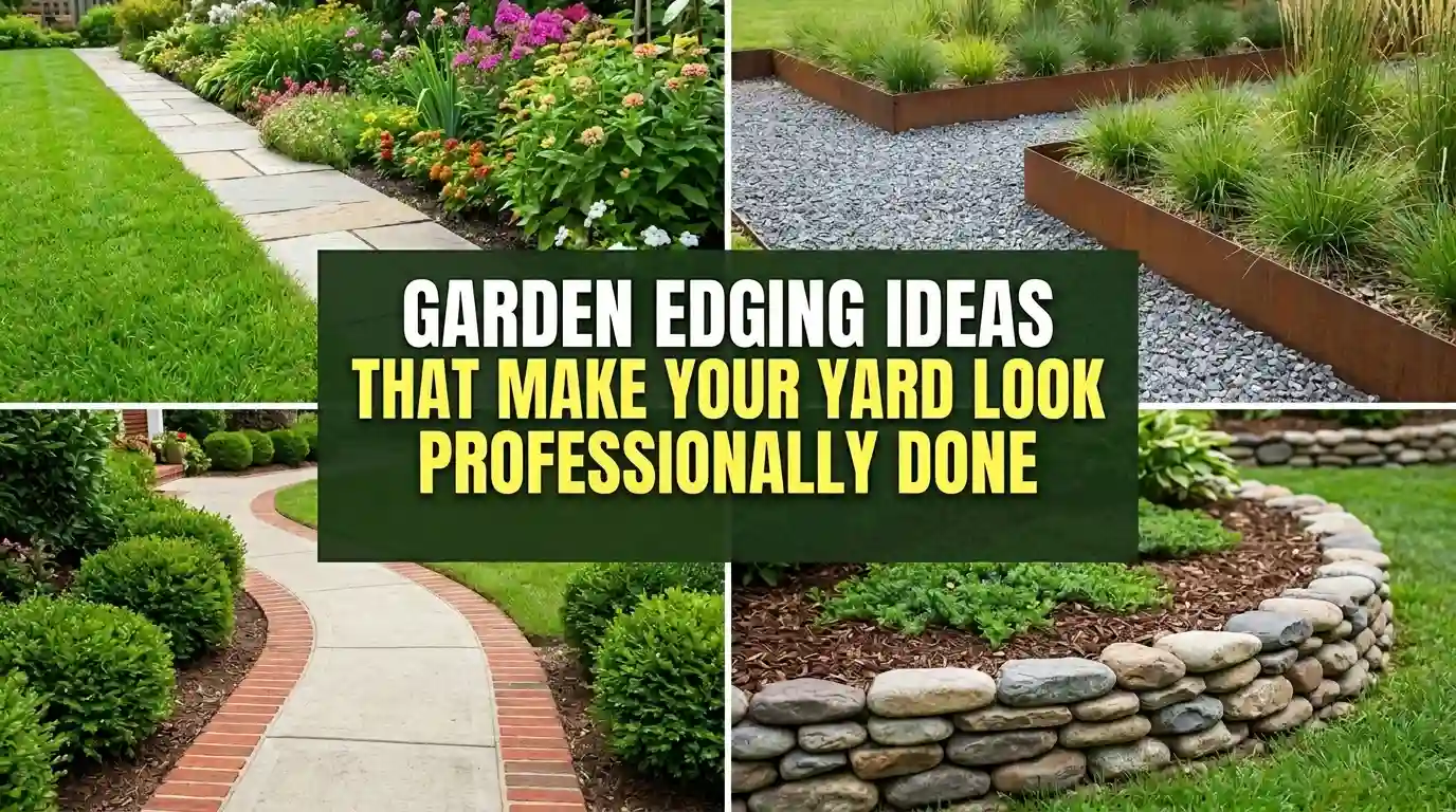 Garden Edging Ideas That Make Your Yard Look Professionally Done