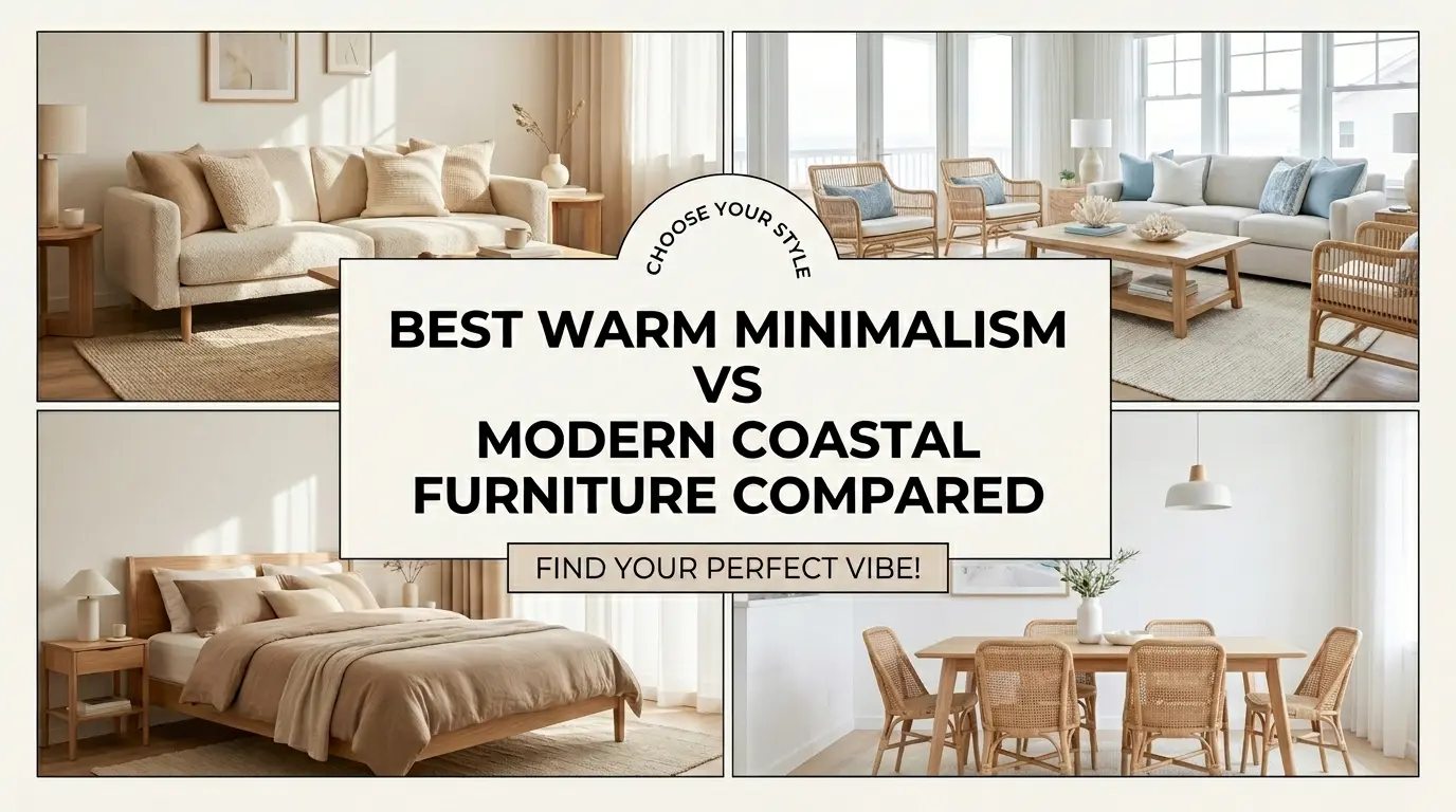 Best Warm Minimalism vs Modern Coastal Furniture Compared